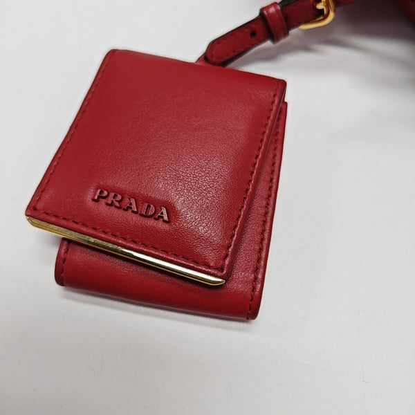 Monochrome Calfskin Red