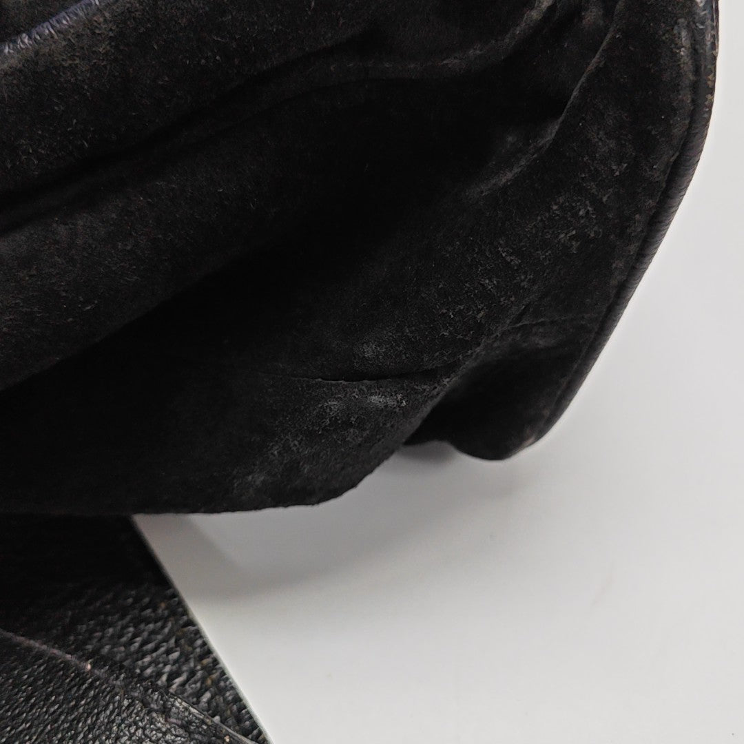 Bamboo 1947 Medium Suede Black