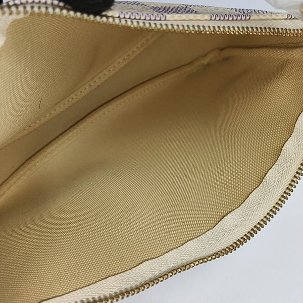 ACCESSOIRES GM Damier Azur Coated Canvas White