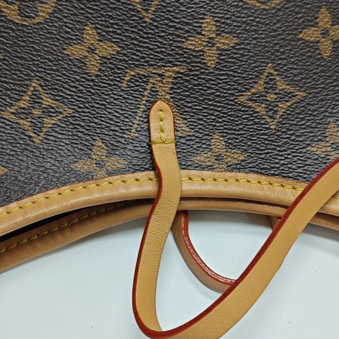 CARRYALL PM Monogram Coated Canvas Brown