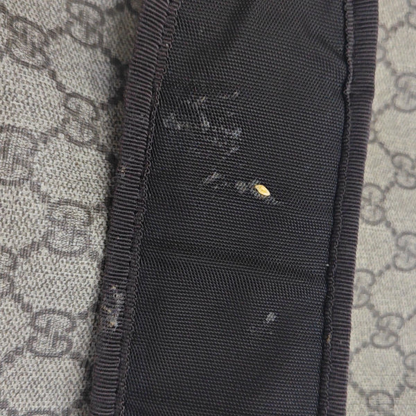 GG Messenger Monogram Coated Canvas Black