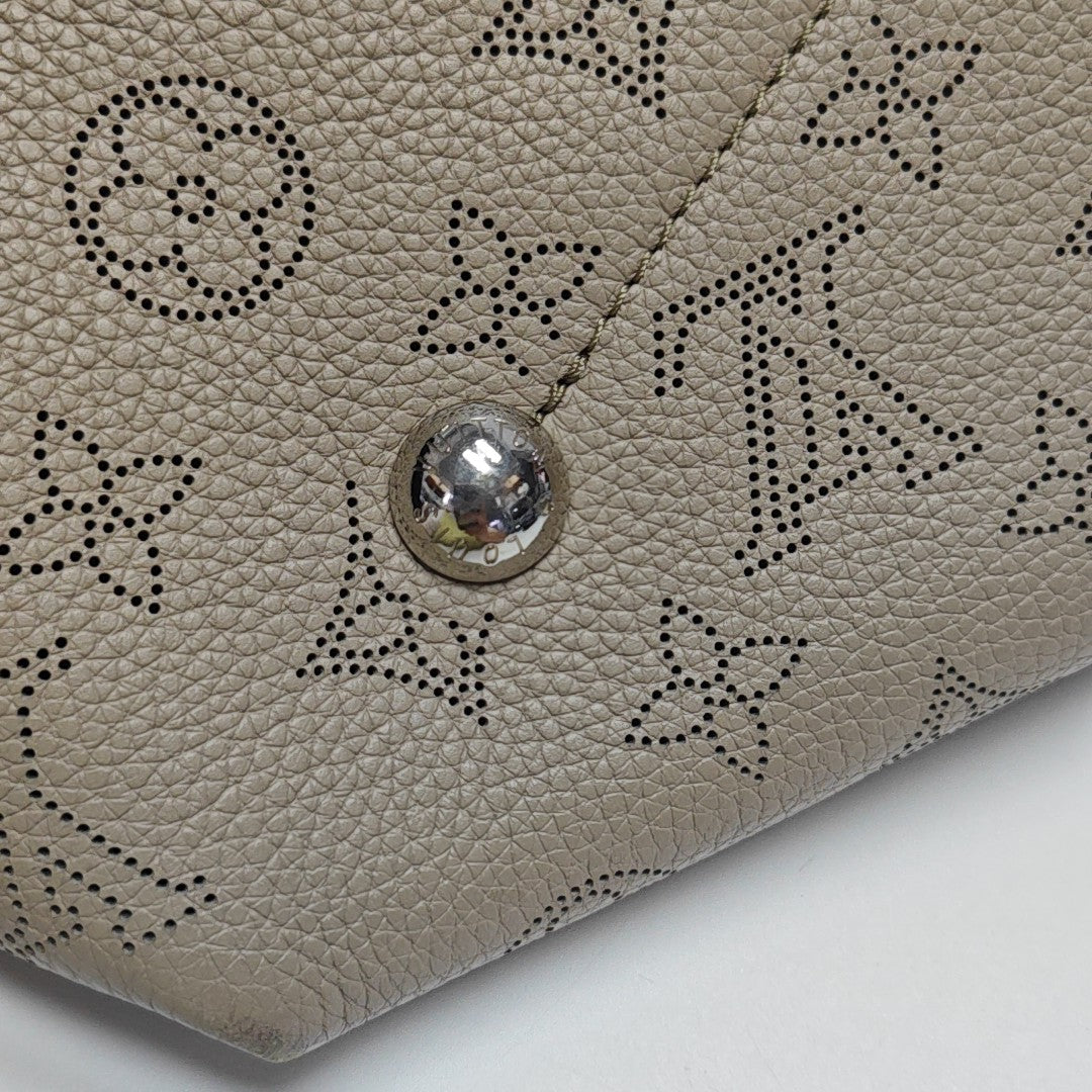 BELLA Monogram Calfskin Gray