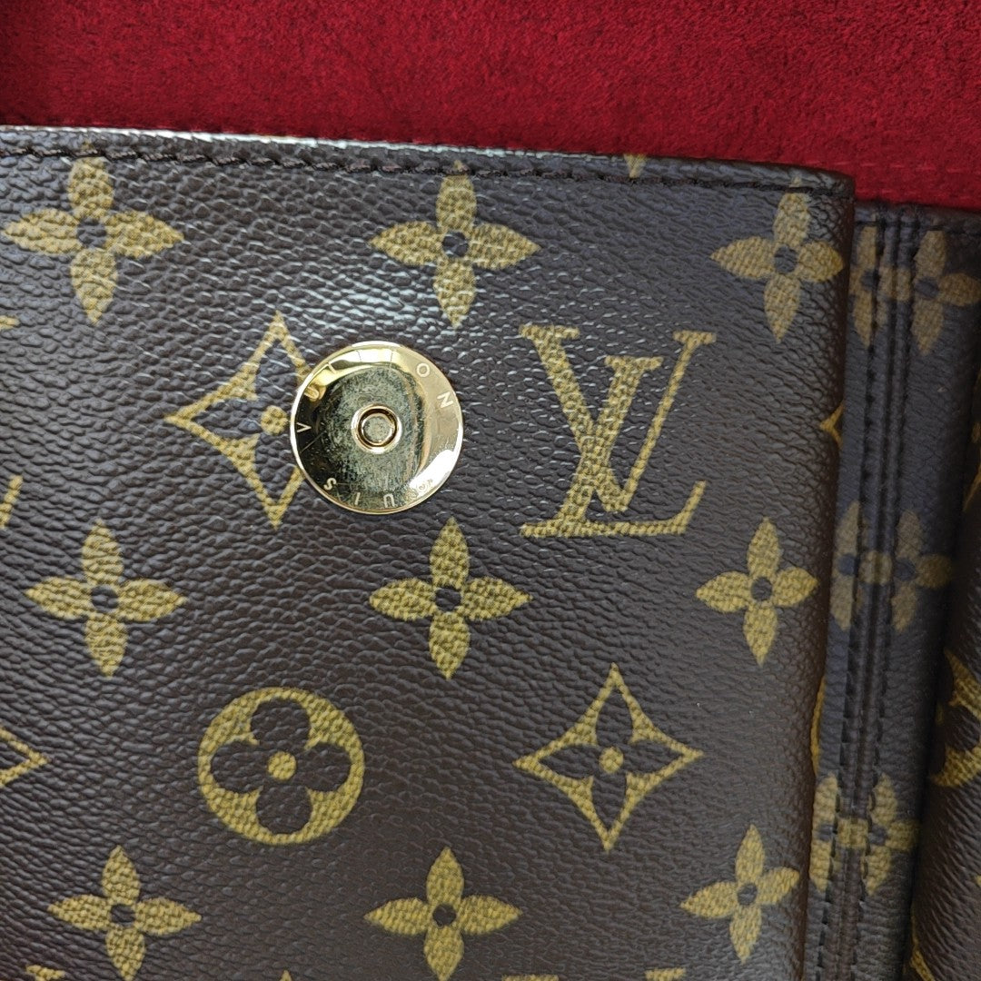VIVA CITE Monogram Coated Canvas Brown