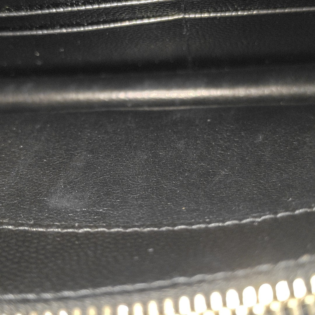 MONOGRAM WOC Chevron Calfskin Black