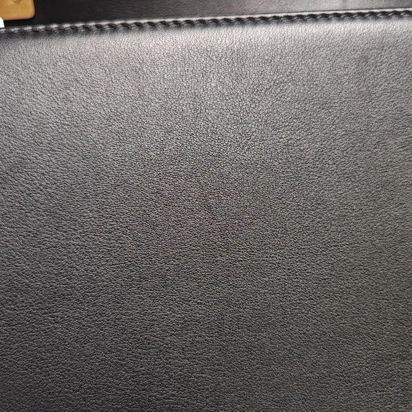 BOY CHANEL Medium Quilted Calfskin Black