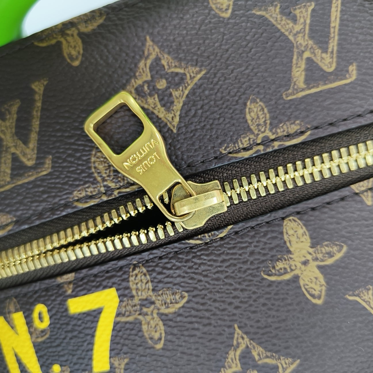 VERTICAL BOX TRUNK Monogram Coated Canvas Brown