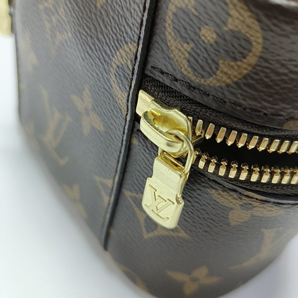 NICE Super Mini Monogram Coated Canvas Brown