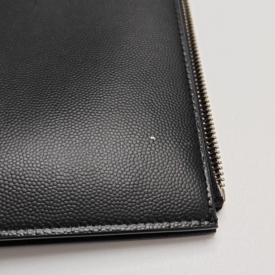 Calfskin Clutch Black
