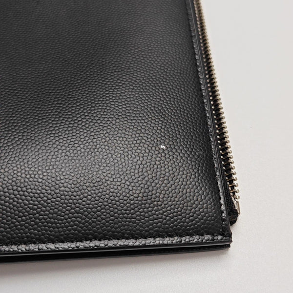 Calfskin Clutch Black
