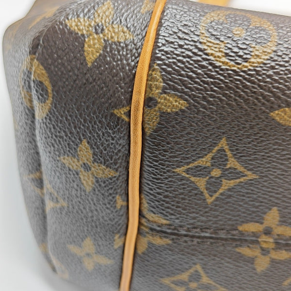 TOTALLY PM Monogram Coated Canvas Brown