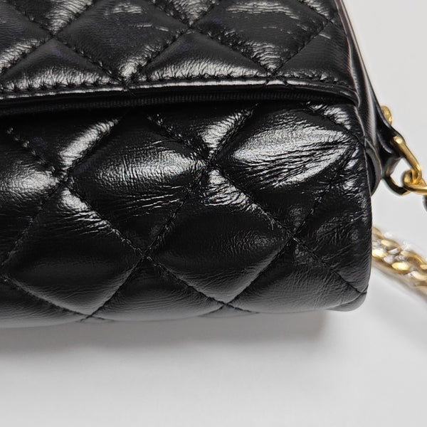 Quilted Lambskin Small Black