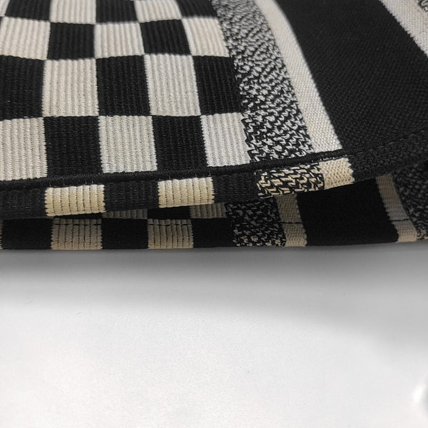 Book Tote Large Canvas Black