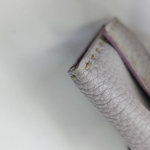 Calfskin Wallet Purple