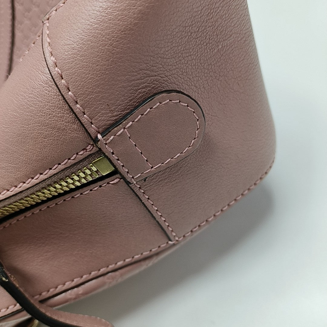Microguccissima Monogram Calfskin Pink