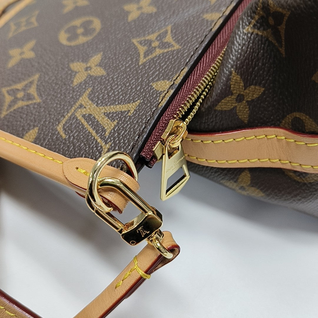 CARRYALL PM Monogram Coated Canvas Brown