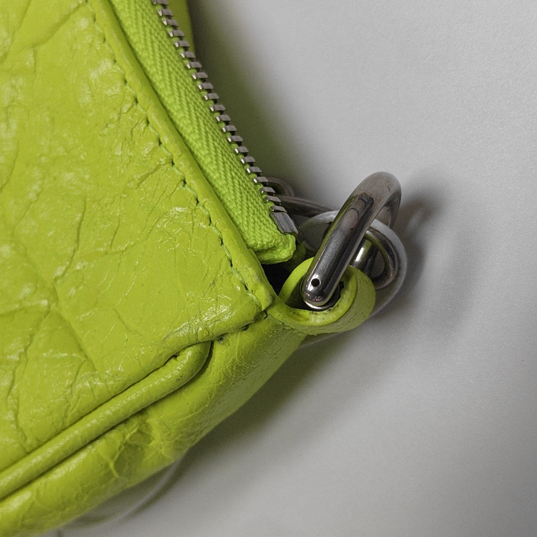 Le Cagole Mini Calfskin Green