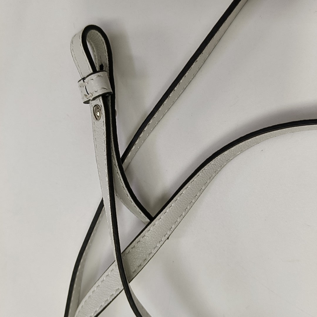 Baguette Mini Calfskin White