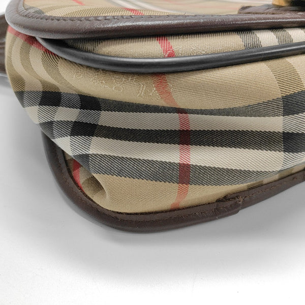 Canvas Shoulder Bag Brown