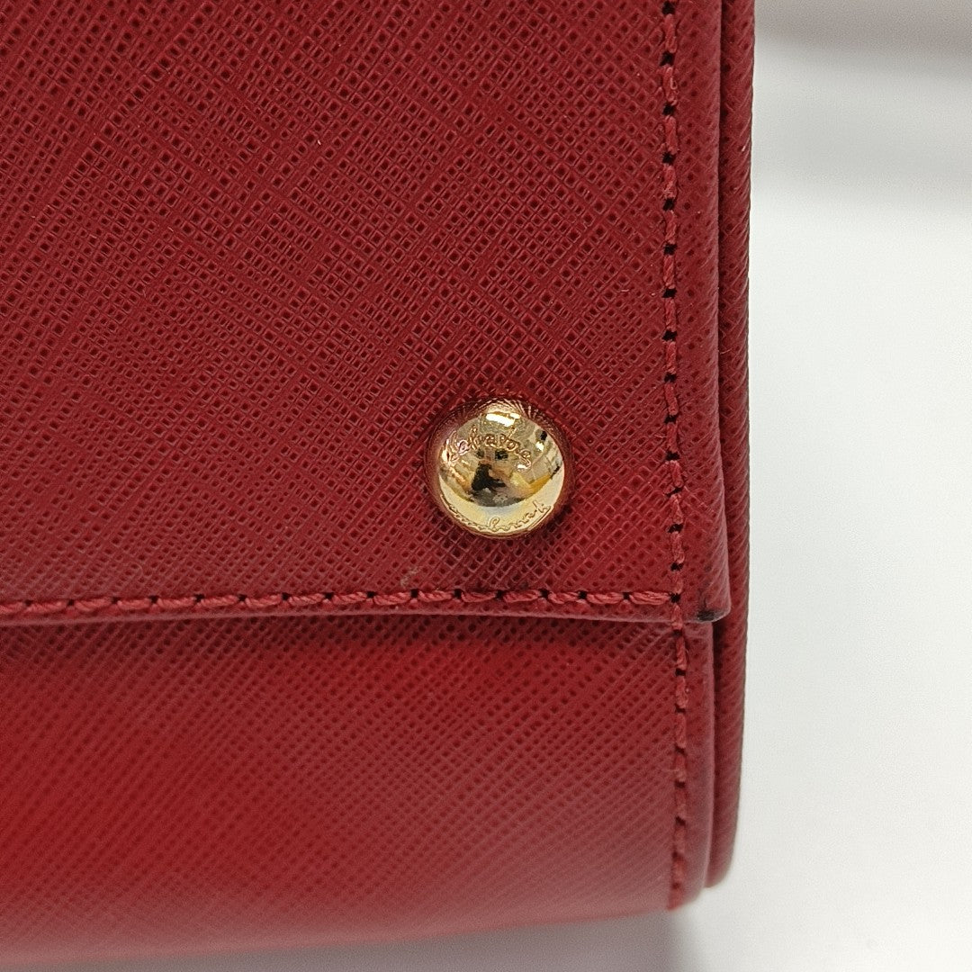 Darina Calfskin Red