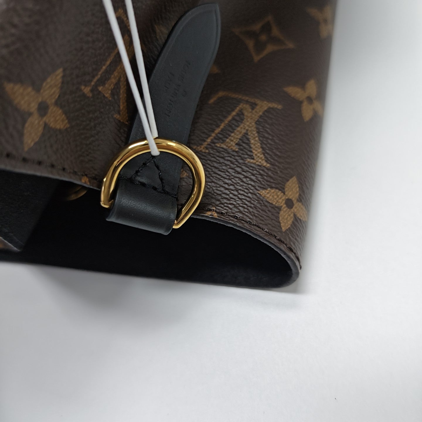 NÉONOÉ MM Monogram Coated Canvas Brown