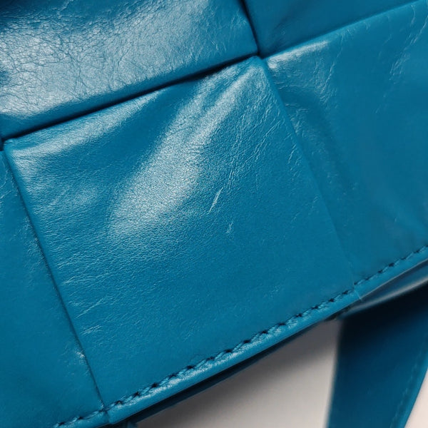Cassette Medium Calfskin Blue