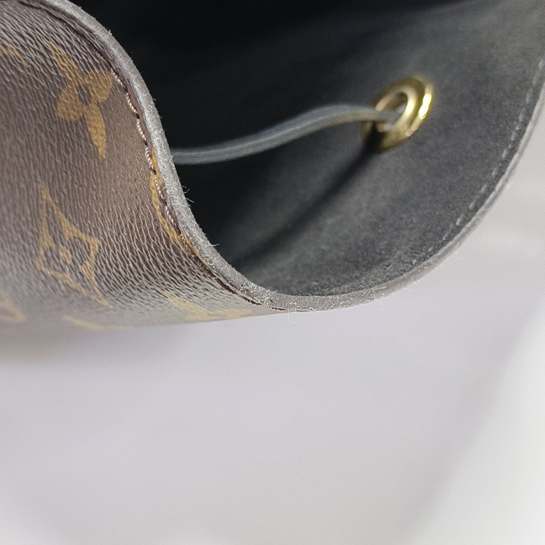 NÉONOÉ MM Monogram Coated Canvas Brown