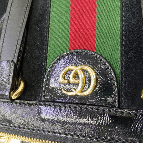 Ophidia Small Suede Black