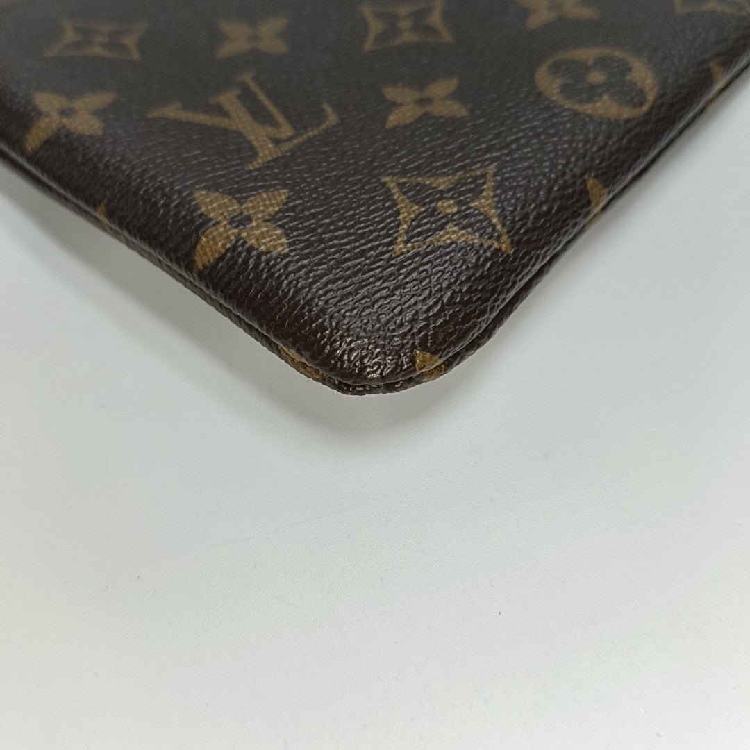DAILY Monogram Coated Canvas Brown