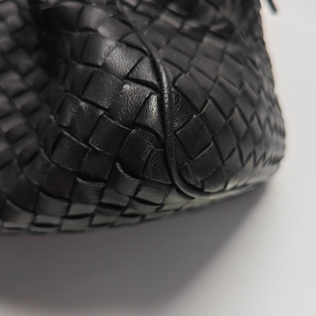 Calfskin Shoulder Bag Black