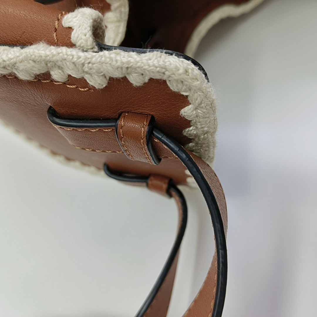 Hammock Small Calfskin Brown