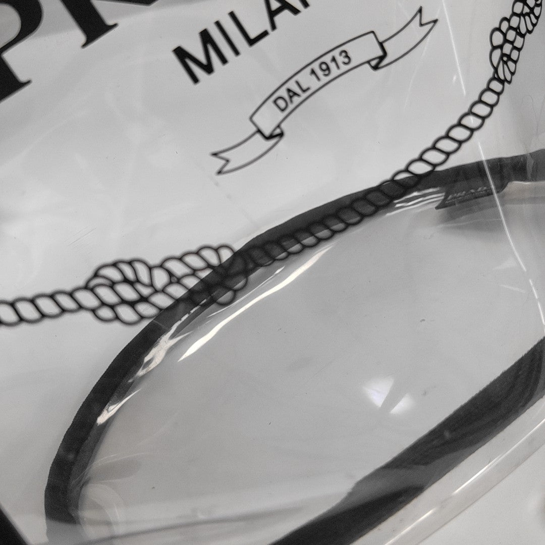 Plastic Tote Bag Clear