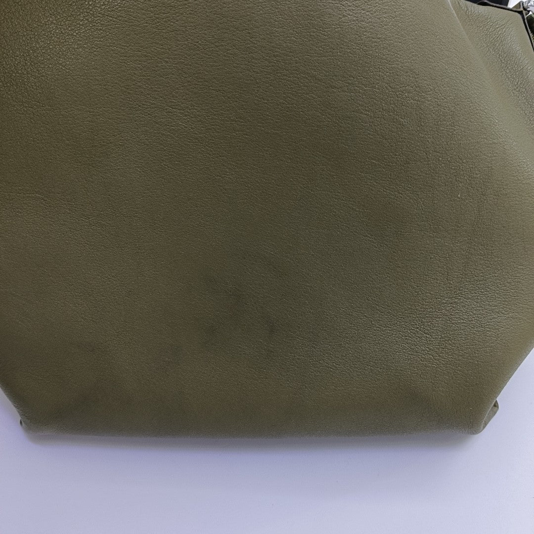 Calfskin Shoulder Bag Green