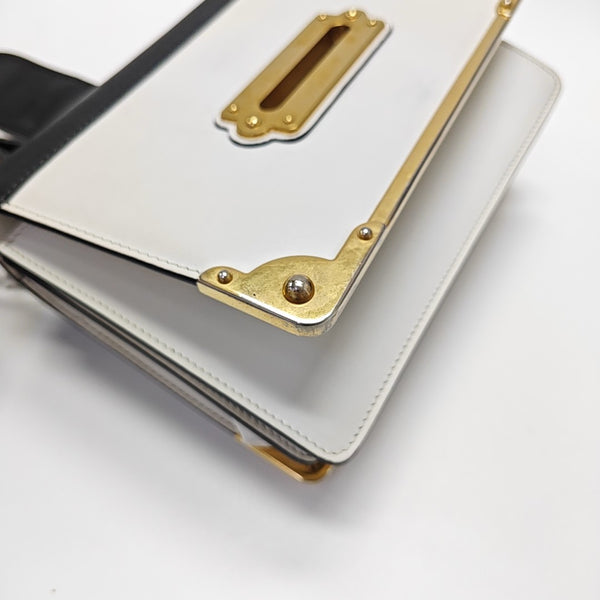 Cahier Saffiano Calfskin White
