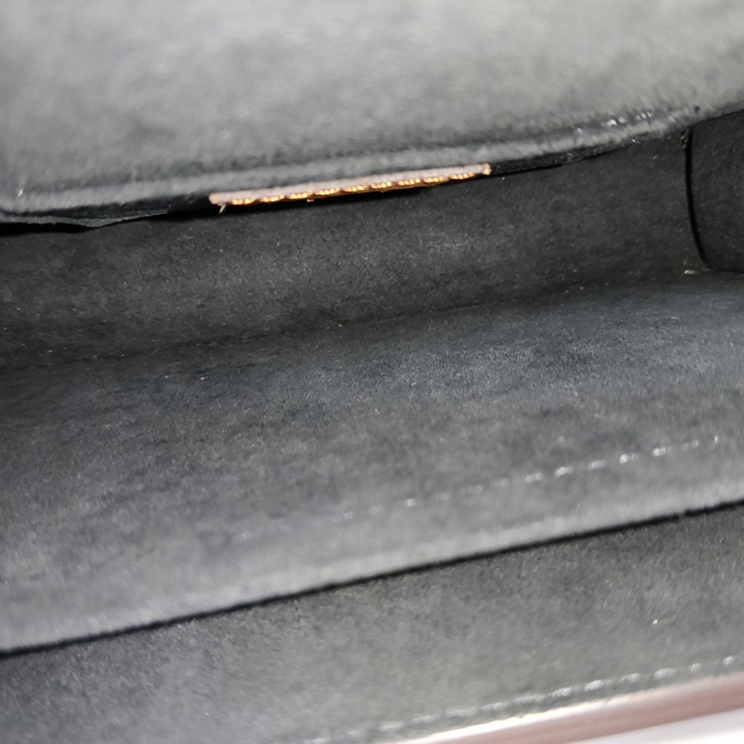 DAUPHINE Mini Monogram Coated Canvas Brown