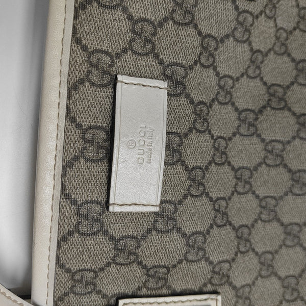 GG Imprime Monogram Coated Canvas Beige