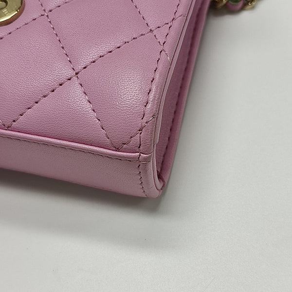 Quilted Lambskin Pink