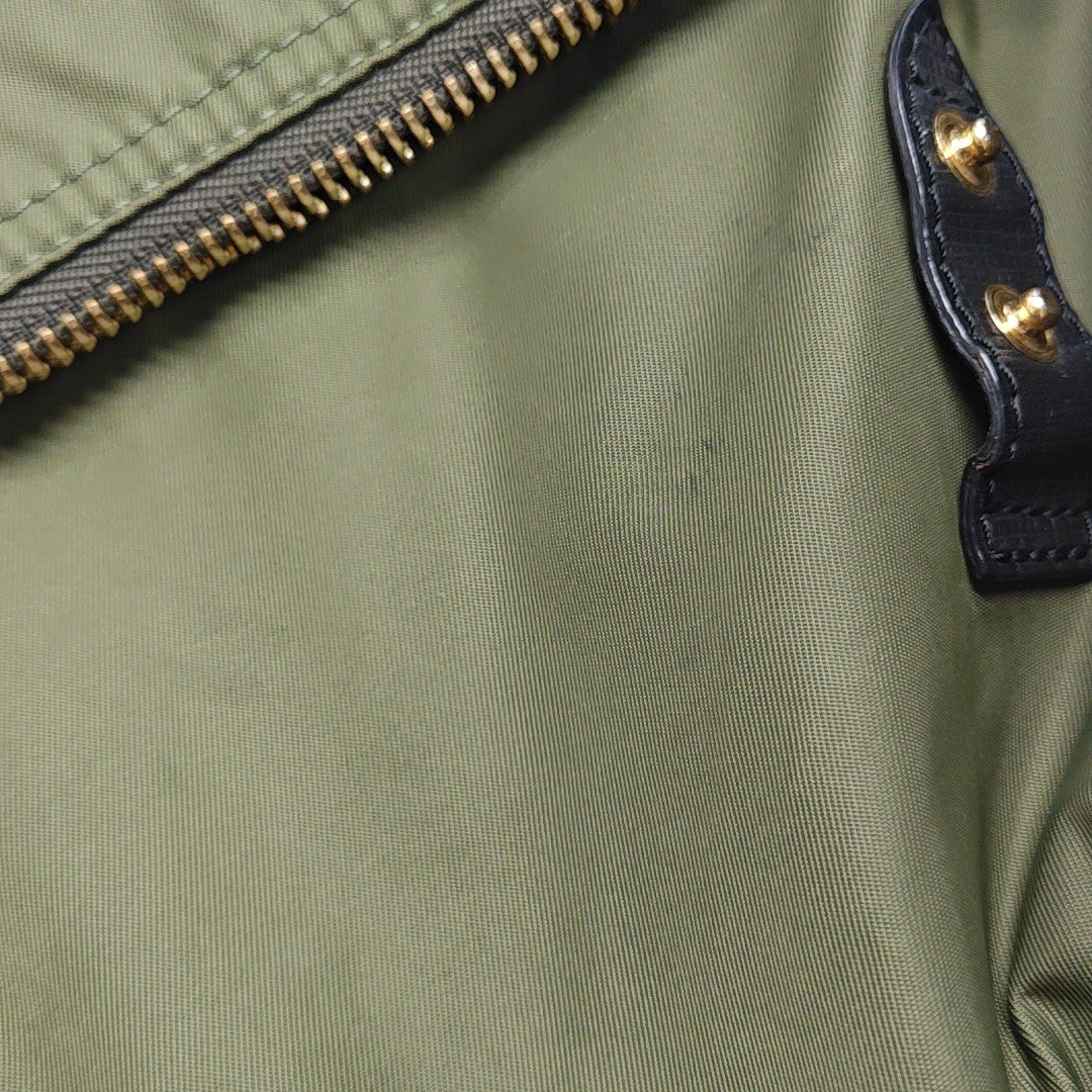 The Rucksack Medium Nylon Green