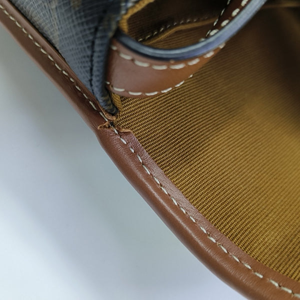 BESACE Coated Canvas Brown