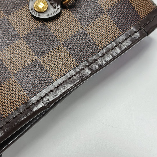NEVERFULL MM Damier Ebene Coated Canvas Brown