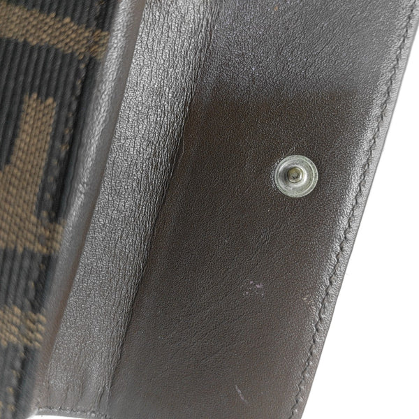 Canvas Wallet Brown
