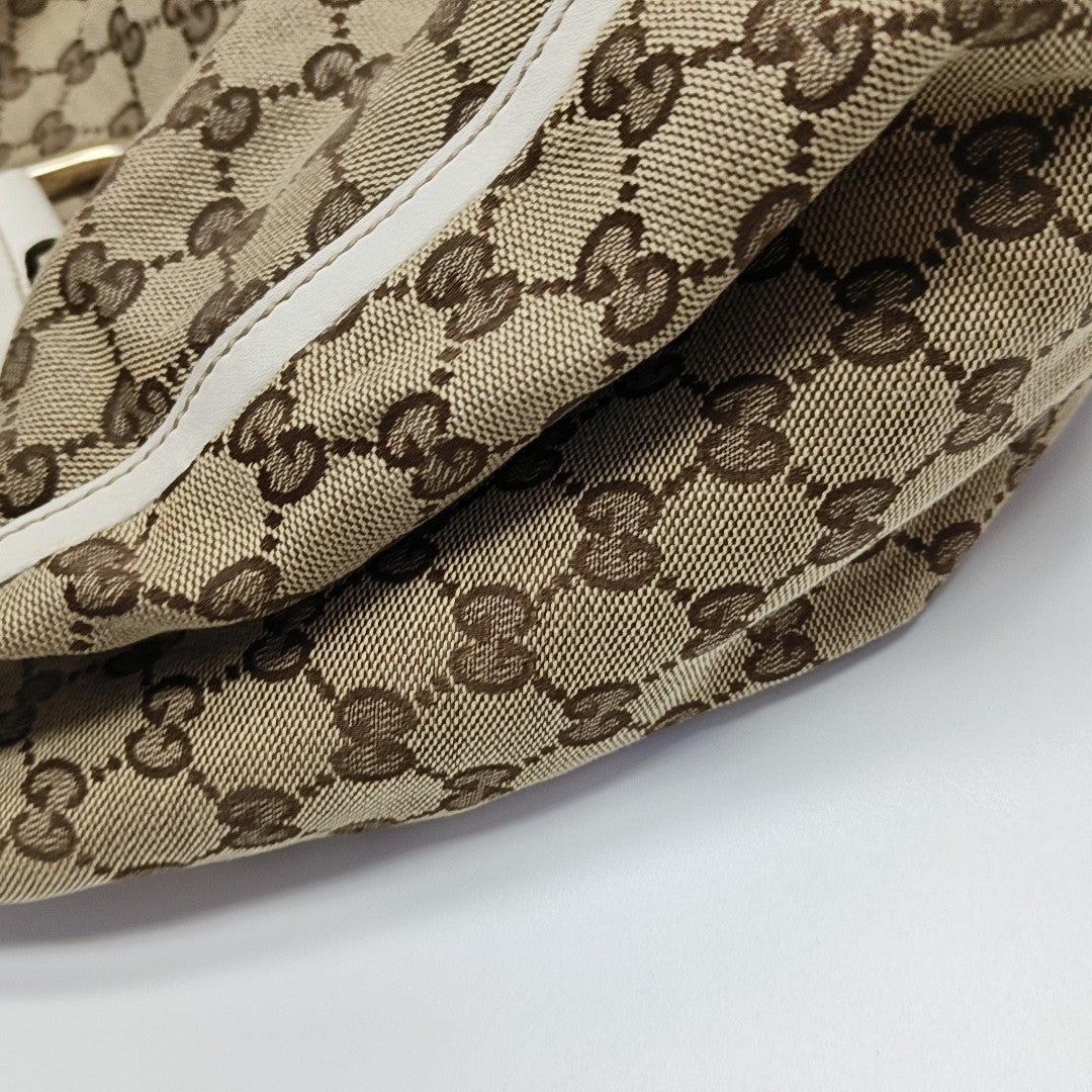 D-Ring Monogram Canvas Brown