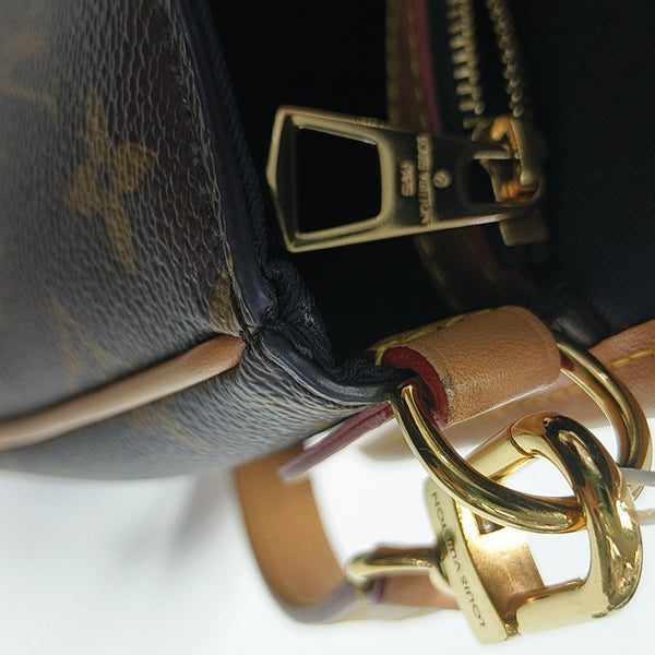 DIANE Monogram Coated Canvas Brown