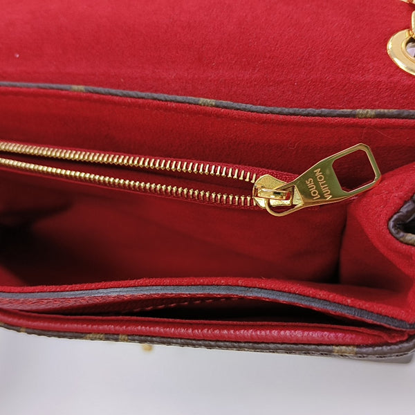 PALLAS BB Monogram Coated Canvas Brown