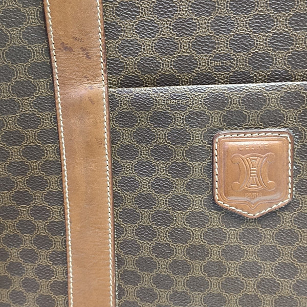 MACADAM BOSTON Coated Canvas Brown