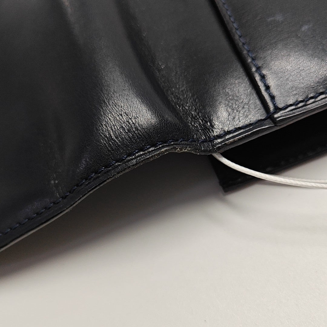 Calfskin Shoulder Bag Blue