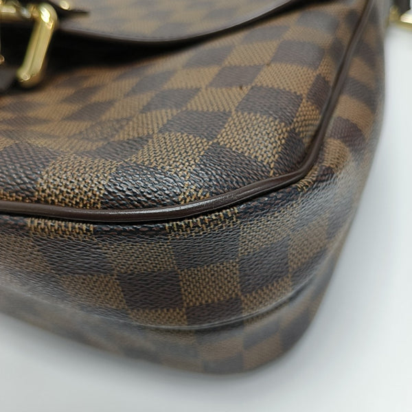 HIGHBURY Damier Ebene Coated Canvas Brown