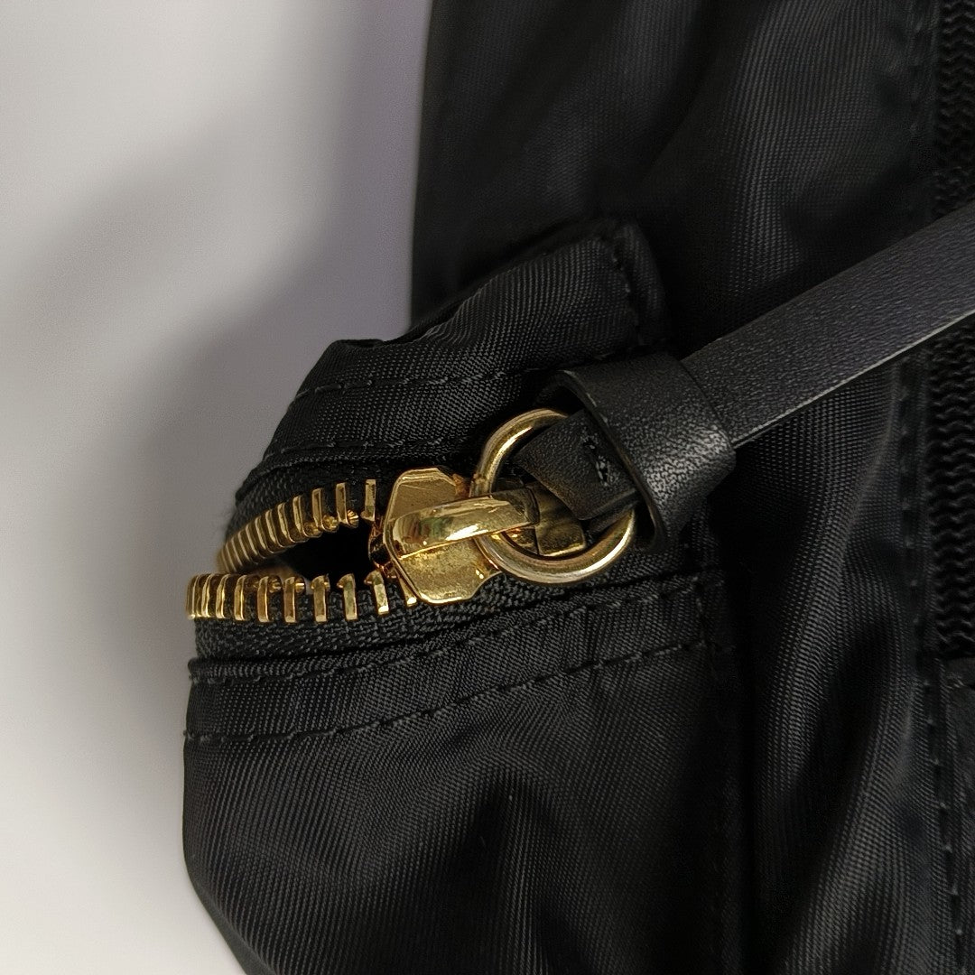 The Rucksack Medium Nylon Black