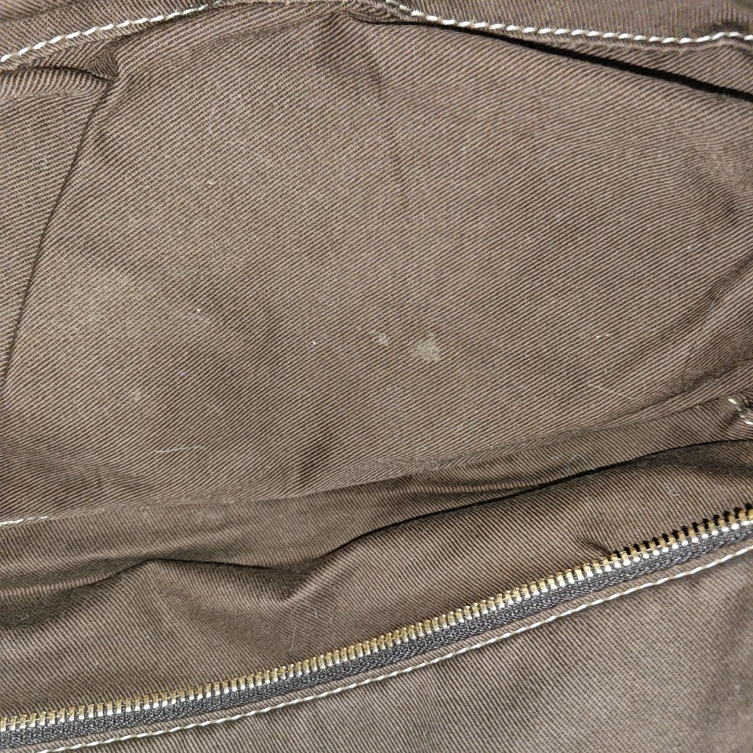 Canvas Shoulder Bag Beige