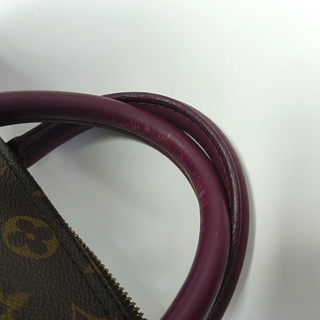SPEEDY 30 Monogram Coated Canvas Brown