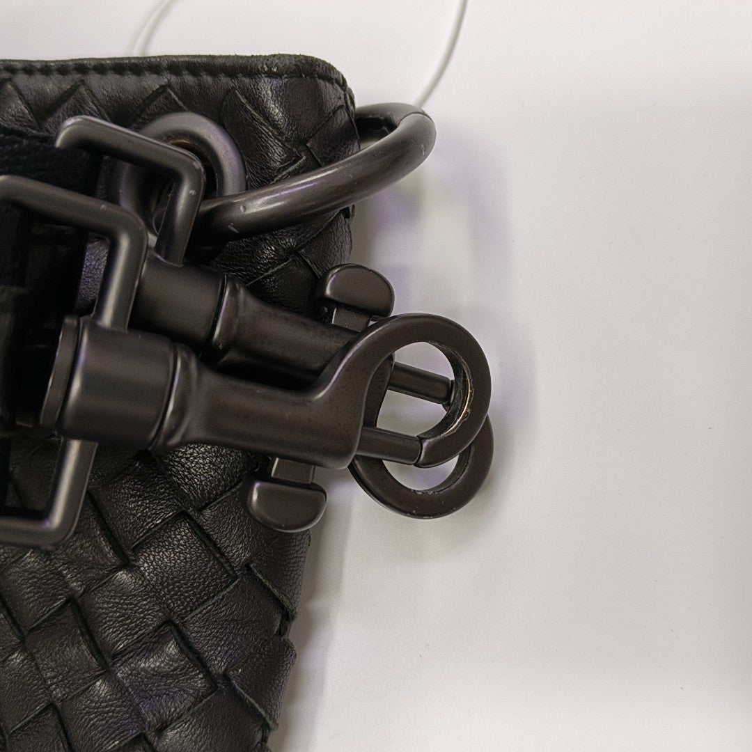 Calfskin Shoulder Bag Black